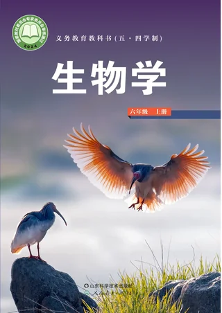 鲁科版（根据2022年版课程标准修订）（五•四学制）•生物学六年级上册 封面