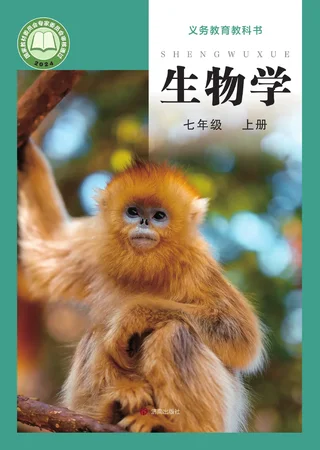 济南版（根据2022年版课程标准修订）生物学七年级上册 封面