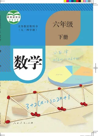 （五•四学制）·数学六年级下册 封面
