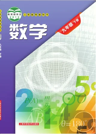沪科技版数学九年级下册 封面