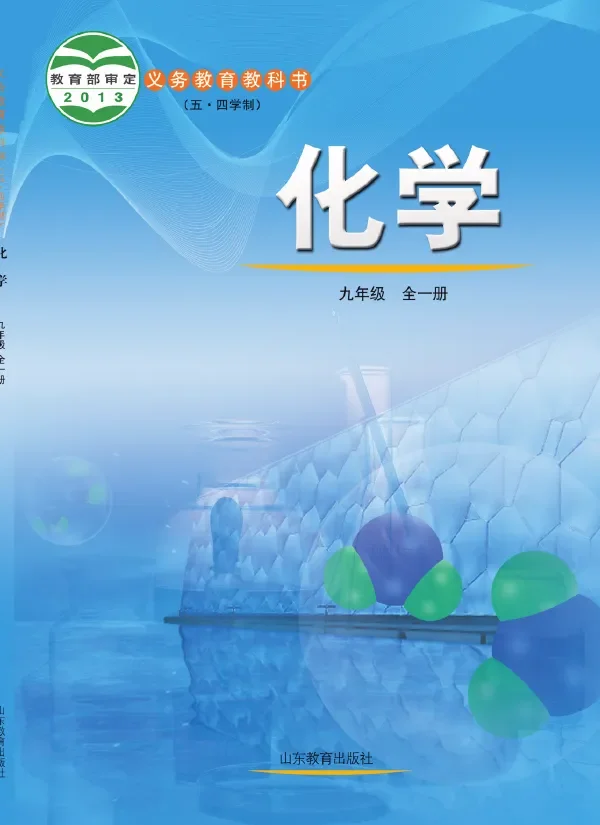 (五•四学制)·化学九年级全一册 封面