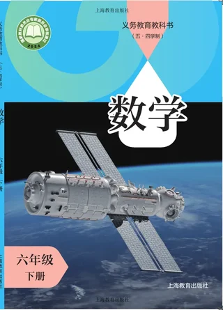 沪教版（根据2022年版课程标准修订）（五•四学制）•数学六年级下册 封面