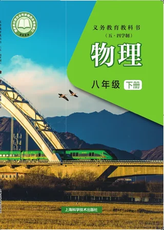 沪科技版（根据2022年版课程标准修订）（五•四学制）•物理八年级下册 封面