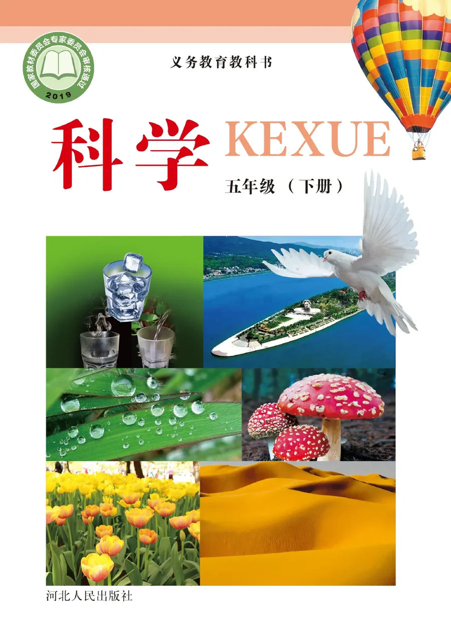 科学五年级下册 封面