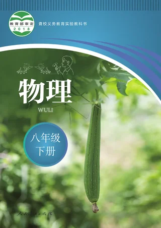 聋校义务教育实验教科书 物理 八年级 下册 封面
