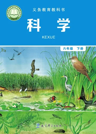 教科版科学六年级下册 封面