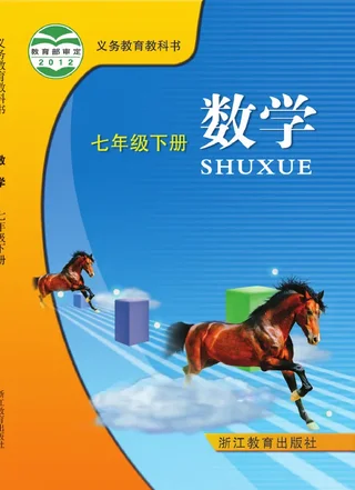 数学七年级下册 封面