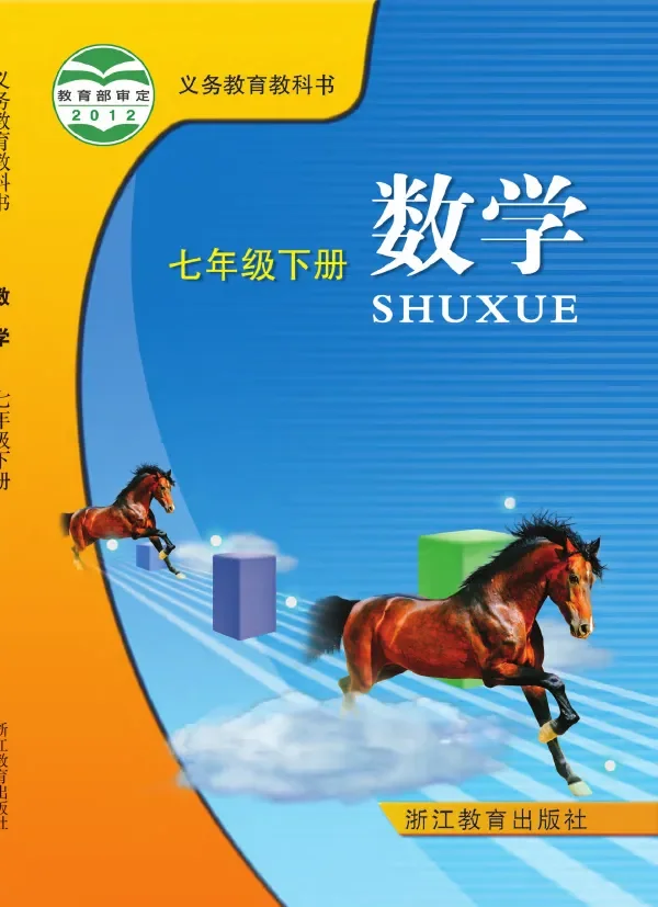 数学七年级下册 封面